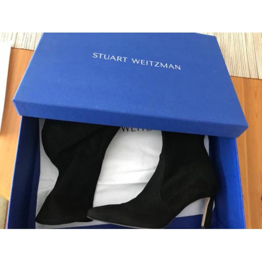 Stuart Weitzman black women booties - Picture 2 of 6